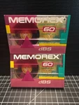 Lot Of New Sealed Vintage Memorex Dbs 60 Blank Cassette Tapes Minute US22. Fixed Price $7.50.
