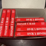 Maxell Ur 60 Minute Blank Audio Cassette Tapes Normal Bias Type 7. Fixed Price $14.99.