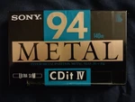 Sony Cdit Iv 94 Metal Cassette Tape Sealed New Vintage Nos Japan. Fixed Price $20.00.