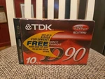Tdk D90 Normal Position Ieci/type Blank Cassette Tapes Sealed Pack +1 SD110. Fixed Price $14.95.