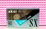 Akai Sx 90 1991 Japan Type Blank Cassette Tape (1) (sealed). Fixed Price $26.99.