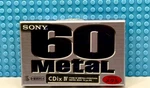 Sony Cdix Iv Metal 60 1997 Japan Blank Cassette Tape (1) (sealed). Fixed Price $30.59.