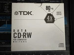 Tdk CD-RW80M 4X Rewritable Cds Min 700 Mb 10PK. CD-RW80FXM*M. New-sealed. Fixed Price $26.00.