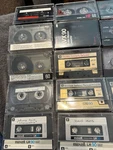 20 Used Cassettes:tdk D90 Maxell Xi Memorex Hbs Sony Hf. Fixed Price $18.00.