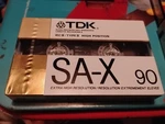 Tdk Sa-x 90 1988 Usa Type Ii Blank Cassette Tape (1) (sealed). Fixed Price $28.00.