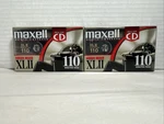 2 Maxell High Bias Xl Ii 110 Minute Audio - Brand New Sealed Cassettes. Fixed Price $22.95.