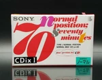 Sony Cdix-i 70 Blank Audio Cassette Tape Type Normal Bias Made Japan 1994. Fixed Price $14.99.
