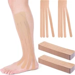 30-PACK Precut Lymphatic Fan Kinesiology Tape, 11.8 Skin Tone. Fixed Price $39.99.