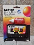 Scotch Cassette Deck Head Cleaner Kit Renewal Solution Wet 1999 1CNT2. Fixed Price $9.99.