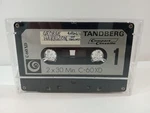 Vintage Tandberg Blank Recording Cassette Tape C-60XD. Fixed Price $27.95.