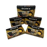 Sony Cd-it 90 Min High Bias Performance & Sound 5 New Cassette Tapes. Fixed Price $23.09.