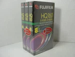 Fuji 160 Vhs High Quality 8 Hour Blank Video Cassette Tapes 3 Pack New Sealed. Fixed Price $10.00.