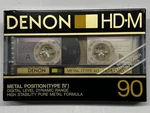 Sealed Denon Hd-m 90, High-bias, Metal Type Iv Cassette Tape, Made In Japan. Fixed Price $48.00.