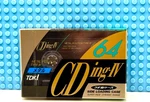Tdk Cding Iv 64 1992 Japan Type Blank Cassette Tape (1) (sealed). Fixed Price $31.49.