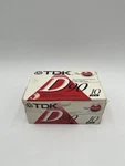 Tdk D90 Type Recordable Blank Audio Cassette Tape Lot Of 10 New Sealed. Fixed Price $25.00.