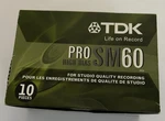 Tdk Pro SM60 Type Ii High Bias Brand New Cassette Tapes Recordable Box Of 10. Fixed Price $125.00.