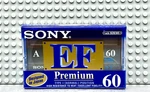 Sony Ef Premium 60 1996 Europe Type Blank Cassette Tape (1) (sealed). Fixed Price $25.19.