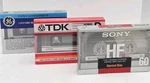 Lot Of 3 New Blank Cassette Tapes Tdk D60, Sony HF60, Ge-hfx C-90 Type I Normal. Fixed Price $17.29.