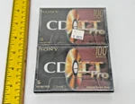 Lot Of 2 Pack Sony Cd It Pro 100 Type Ii Cassettes Tapes New Sealed Wrapped. Fixed Price $14.99.
