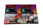 Rca And Maxwell Blank Audio Cassette 4 Piece Lot - Xlii. Fixed Price $9.99.
