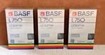 Lot Of (3) L-750 Chrome Basf Beta Video Tapes + Free Extra New Sealed!!. Fixed Price $10.95.
