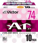 Victor Minidisc Minute Color Mix Discs 10MD-74LX Ore Order. Fixed Price $83.70.