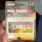 Jwin JC-13 Wet/dry Cassette Head Cleaner Kit With Cleaning Liquid. Fixed Price $11.81.