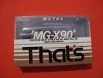 Thats Mg-x 90 Blank Cassette Tape. Fixed Price $45.00.