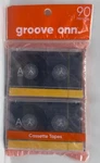 Groove Onn 2 Pack 90 Minute Blank Cassette Tapes. Fixed Price $7.99.