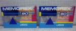Lot Of 2 Memorex Dbs Recordable Casette Tapes - Mins 71809 06004. Fixed Price $9.99.