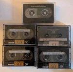 Lot Of 5 Maxell Xlii Cassette Tape 90X2 60X2 100X1 Min High Bias Japan Used. Fixed Price $28.96.