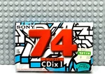 Sony Cdix-i 74 1995 Japan Type Blank Cassette Tape (1) (sealed). Fixed Price $23.99.