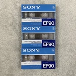 Sony Super EF60 Minute Audio Cassette Tape New Sealed Pack Of 3. Fixed Price $35.99.