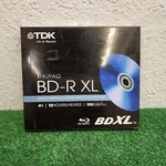 Tdk Bd-r Xl 100GB Inkjet Printable Disc. Fixed Price $55.25.