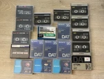 Lot Of 19 New Blank Dat Digital Audio Tape Cassette Sony Tdk Ampex 35 65 95. Fixed Price $149.99.