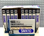 Tdk Sm-x 10 1997 Usa Type Ii Box Of Cassette Tapes (sealed). Fixed Price $224.99.