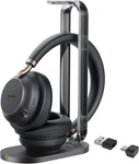 Yealink BH76 Bluetooth Headset With Charging Stand - Black. Fixed Price $149.95.