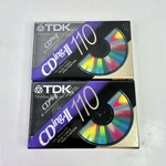 New Sealed Tdk Cding-ii 110 Cassette Tape Iec Type High Bias CDING2 Lot Of. Fixed Price $13.99.