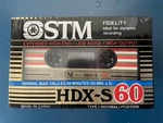 Stm Fidelity Hdx-s 60 Cassette Recording Tape Type 1 Sealed 5 Pack. Fixed Price $11.97.
