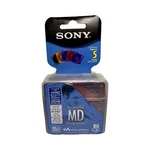 New Vintage Sony Minidisc 80 Minute Blank Recordable Md (5 Pack) Factory Sealed!. Fixed Price $43.99.