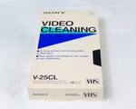 Sony Video Head Cleaning Cassette Tape V-25CL. Fixed Price $18.00.