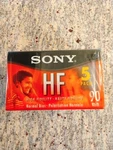 Sony Audio Cassette 5-PACK High Fidelity 90 Minute Blank Tapes New Sealed. Fixed Price $10.00.