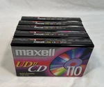 5 Maxell Udii Cd 110-MIN Audio Cassettes High Bias Type Sealed New Tapes. Fixed Price $23.95.