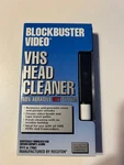 Blockbuster Video Vhs Head Cleaner 1993 Accessory Recoton Vcr Maintenance. Fixed Price $5.94.