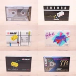 Basf Audio Cassettes, Edition No 4, Maxima Design, Go For It, La Linea. Fixed Price $110.44.