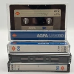 Agfa Crx/lnx 90 Lot Of 4 Type Ii 1983 Blank Cassette Tape Pre Recorded. Fixed Price $22.85.
