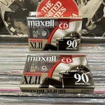 New Lot Of 2 Maxwell High Bias Xlii 90 Minute Blank Audio Cassette Tapes -sealed. Fixed Price $20.00.