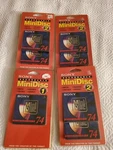 Sony Recordable Disc, New And Sealed MDW-74 Nos Pieces. Fixed Price $75.00.
