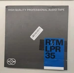 Rtm Long Play Recording Lpr 35 Inch - Reel To Magnetic Tape For Audio. Fixed Price $80.00.
