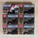 6 Maxell High Bias Xlii Audio Cassette Tapes - 90 Min Nip. Fixed Price $40.00.
